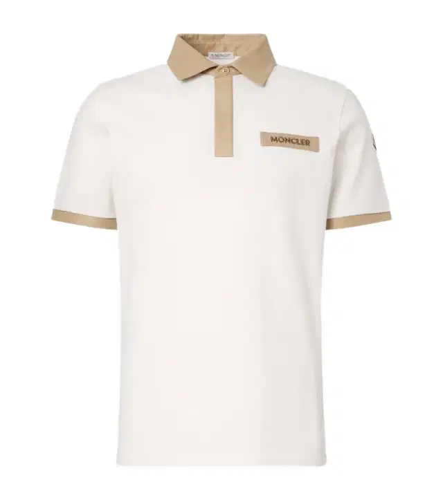 Moncler ogo cotton piqué polo shirt