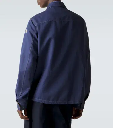 Moncler Cotton and linen field jacket | Thumbnail 2