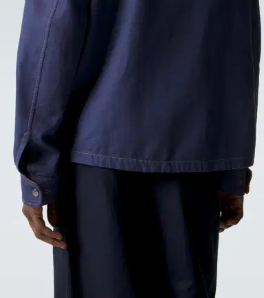 Moncler Cotton and linen field jacket | Thumbnail 4