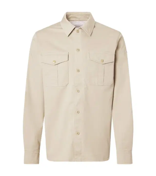 Cotton gabardine shirt