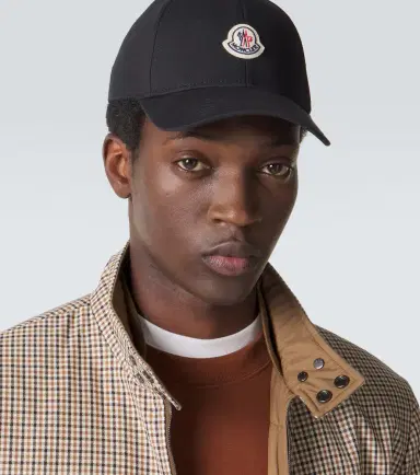 Moncler Logo cotton twill baseball cap | Thumbnail 3