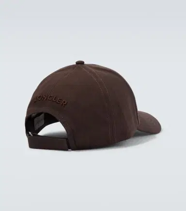 Moncler Logo cotton gabardine baseball cap | Thumbnail 2