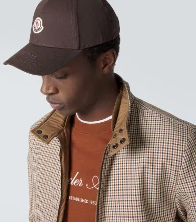 Moncler Logo cotton gabardine baseball cap | Thumbnail 3