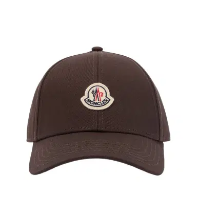 Moncler Logo cotton gabardine baseball cap | Thumbnail 1