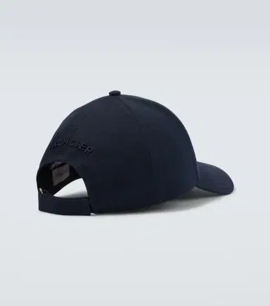 Moncler Logo cotton gabardine baseball cap | Thumbnail 2 Moncler Logo cotton gabardine baseball cap | Thumbnail 2
