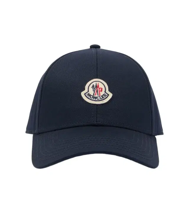 Moncler Logo cotton gabardine baseball cap