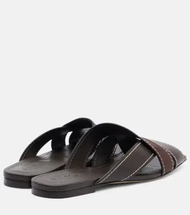 Tod's Leather slides | Thumbnail 2 Tod's Leather slides | Thumbnail 2