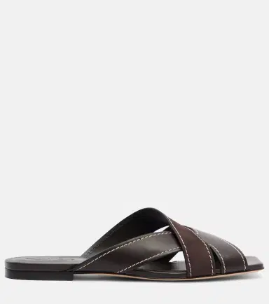 Tod's Leather slides | Thumbnail 4 Tod's Leather slides | Thumbnail 4