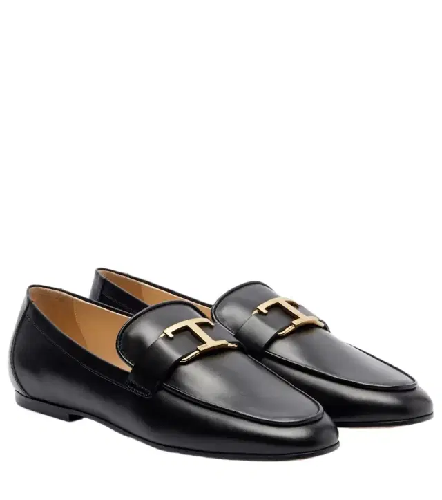 T Timeless leather loafers