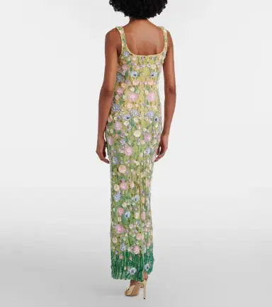 La Fuori Là Fuori Embellished floral gown | Thumbnail 3