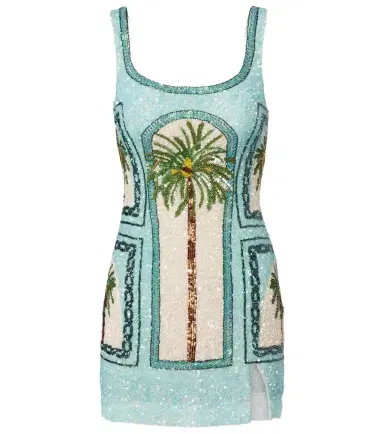 LA FUORI Là Fuori Palm Jumeirah embellished minidress | Thumbnail 1