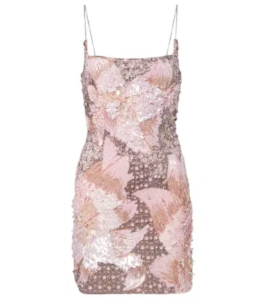 LA FUORI Là Fuori Embellished floral minidress | Thumbnail 1