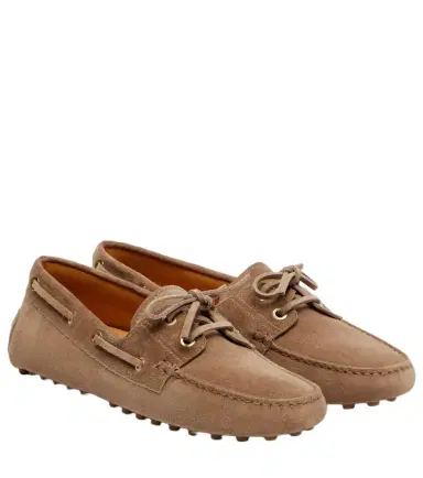 Tod's Suede boat shoes | Thumbnail 1