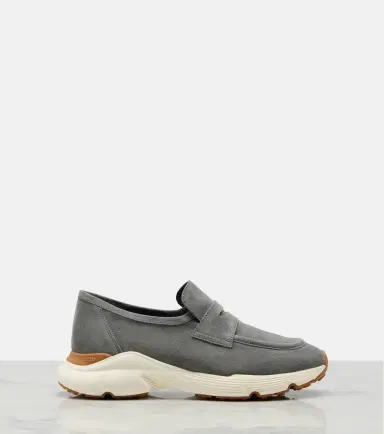 Tod's Suede penny loafers | Thumbnail 3 Tod's Suede penny loafers | Thumbnail 3