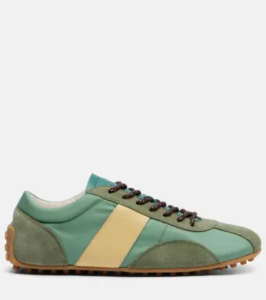 Tod's Classic suede-trimmed sneakers | Thumbnail 2 Tod's Classic suede-trimmed sneakers | Thumbnail 2