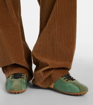 Tod's Classic suede-trimmed sneakers | Thumbnail 6 Tod's Classic suede-trimmed sneakers | Thumbnail 6