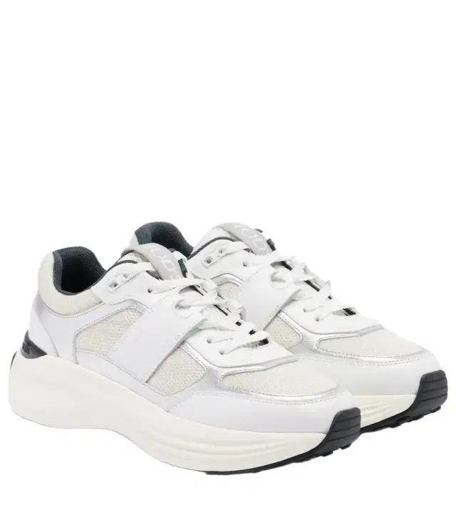 Tod's Leather-trimmed sneakers