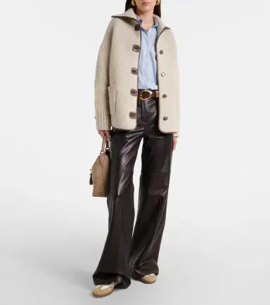 Tod's Suede-trimmed leather sneakers | Thumbnail 5