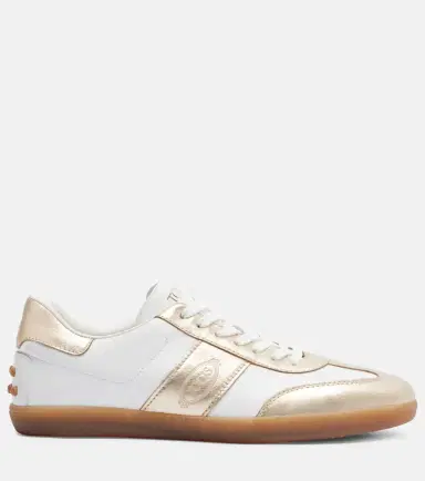 Tod's Metallic leather sneakers | Thumbnail 3 Tod's Metallic leather sneakers | Thumbnail 3