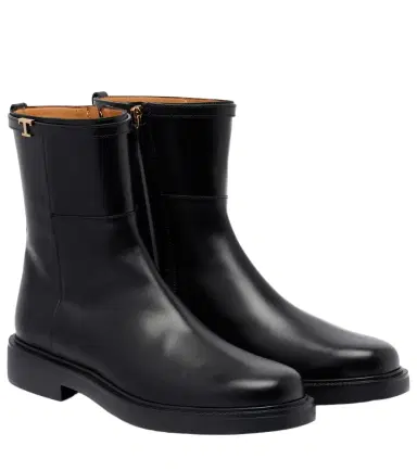 Tod's Leather ankle boots | Thumbnail 1