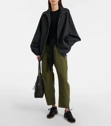 Tod's Suede-trimmed leather sneakers | Thumbnail 5