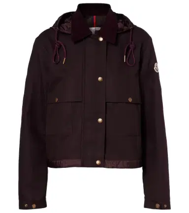 Moncler Aconitum cotton and linen-blend jacket | Thumbnail 1 Moncler Aconitum cotton and linen-blend jacket | Thumbnail 1