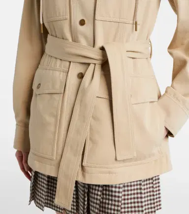 Moncler Centaurea belted field jacket | Thumbnail 2 Moncler Centaurea belted field jacket | Thumbnail 2
