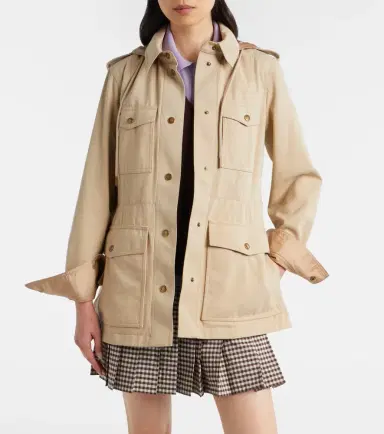 Moncler Centaurea belted field jacket | Thumbnail 4 Moncler Centaurea belted field jacket | Thumbnail 4