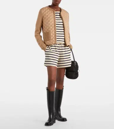 Moncler Down-paneled cardigan | Thumbnail 2