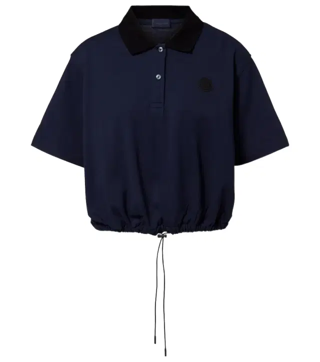 Cotton piqué polo shirt