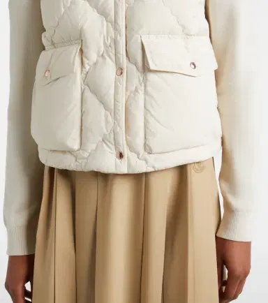 Moncler Down-paneled cardigan | Thumbnail 2 Moncler Down-paneled cardigan | Thumbnail 2