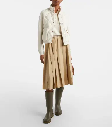 Moncler Down-paneled cardigan | Thumbnail 3 Moncler Down-paneled cardigan | Thumbnail 3