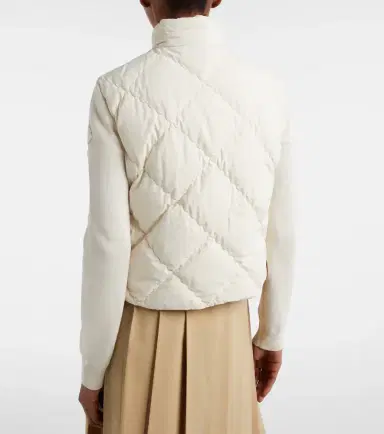 Moncler Down-paneled cardigan | Thumbnail 6 Moncler Down-paneled cardigan | Thumbnail 6