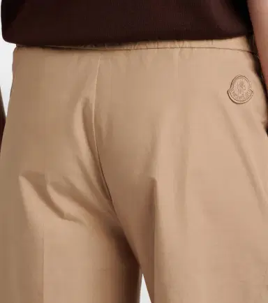 Moncler Cotton wide-leg pants | Thumbnail 5