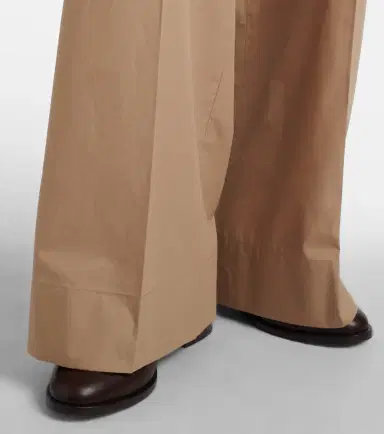 Moncler Cotton wide-leg pants | Thumbnail 6