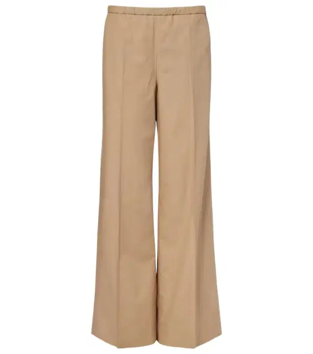 Moncler Cotton wide-leg pants
