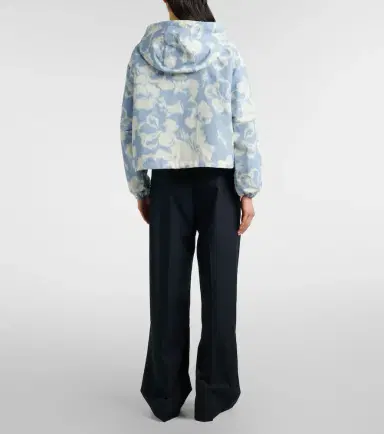 Moncler Cotton wide-leg pants | Thumbnail 4
