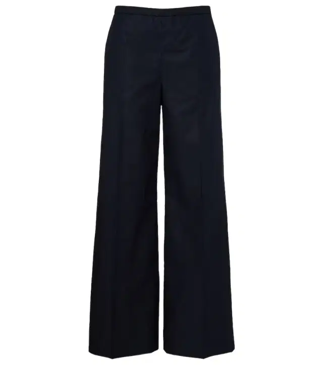Moncler Cotton wide-leg pants
