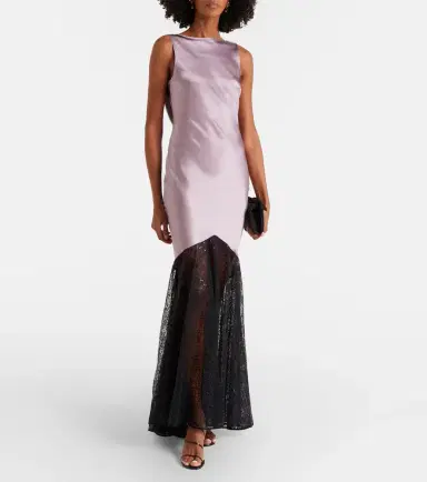 Nina Ricci Silk-blend gown | Thumbnail 3