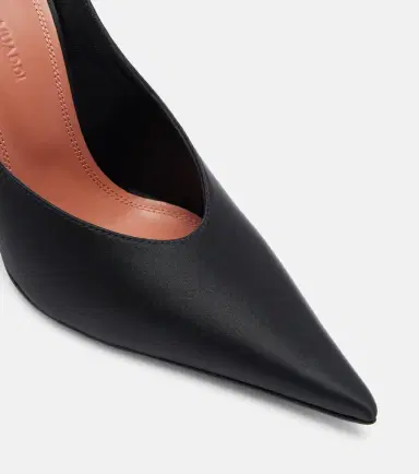 Amina Muaddi Anok satin mules | Thumbnail 3 Amina Muaddi Anok satin mules | Thumbnail 3
