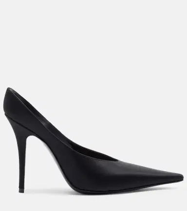 Amina Muaddi Anok satin mules | Thumbnail 4 Amina Muaddi Anok satin mules | Thumbnail 4