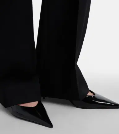 Amina Muaddi Anok 55 patent leather slingback pumps | Thumbnail 3 Amina Muaddi Anok 55 patent leather slingback pumps | Thumbnail 3