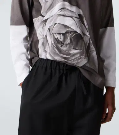 Simone Rocha Printed cotton jersey T-shirt | Thumbnail 5