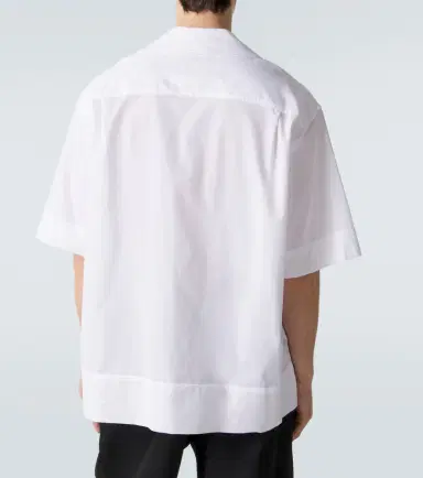 Simone Rocha Ruffled cotton poplin shirt | Thumbnail 4
