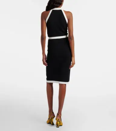 Nina Ricci Ribbed-knit pencil skirt | Thumbnail 6