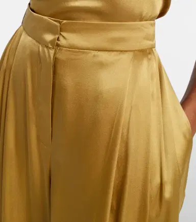 Nina Ricci Silk-blend satin wide-leg pants | Thumbnail 5