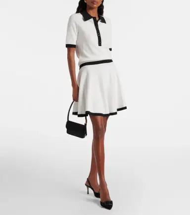 Nina Ricci Cotton-blend miniskirt | Thumbnail 3