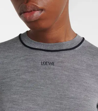 Loewe Logo wool sweater | Thumbnail 4 Loewe Logo wool sweater | Thumbnail 4