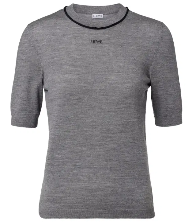 Logo wool sweater