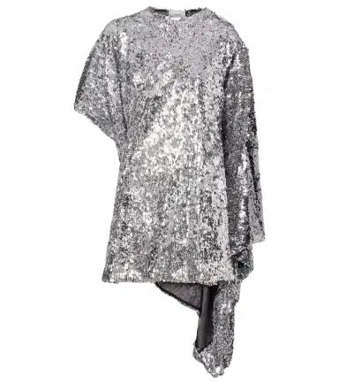 Coperni Zero Waste draped sequined minidress | Thumbnail 1